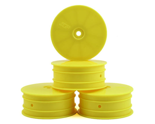 JConcepts 12mm Hex Mono Front Wheel (Yellow) (4) (B74) (JCO3381Y)