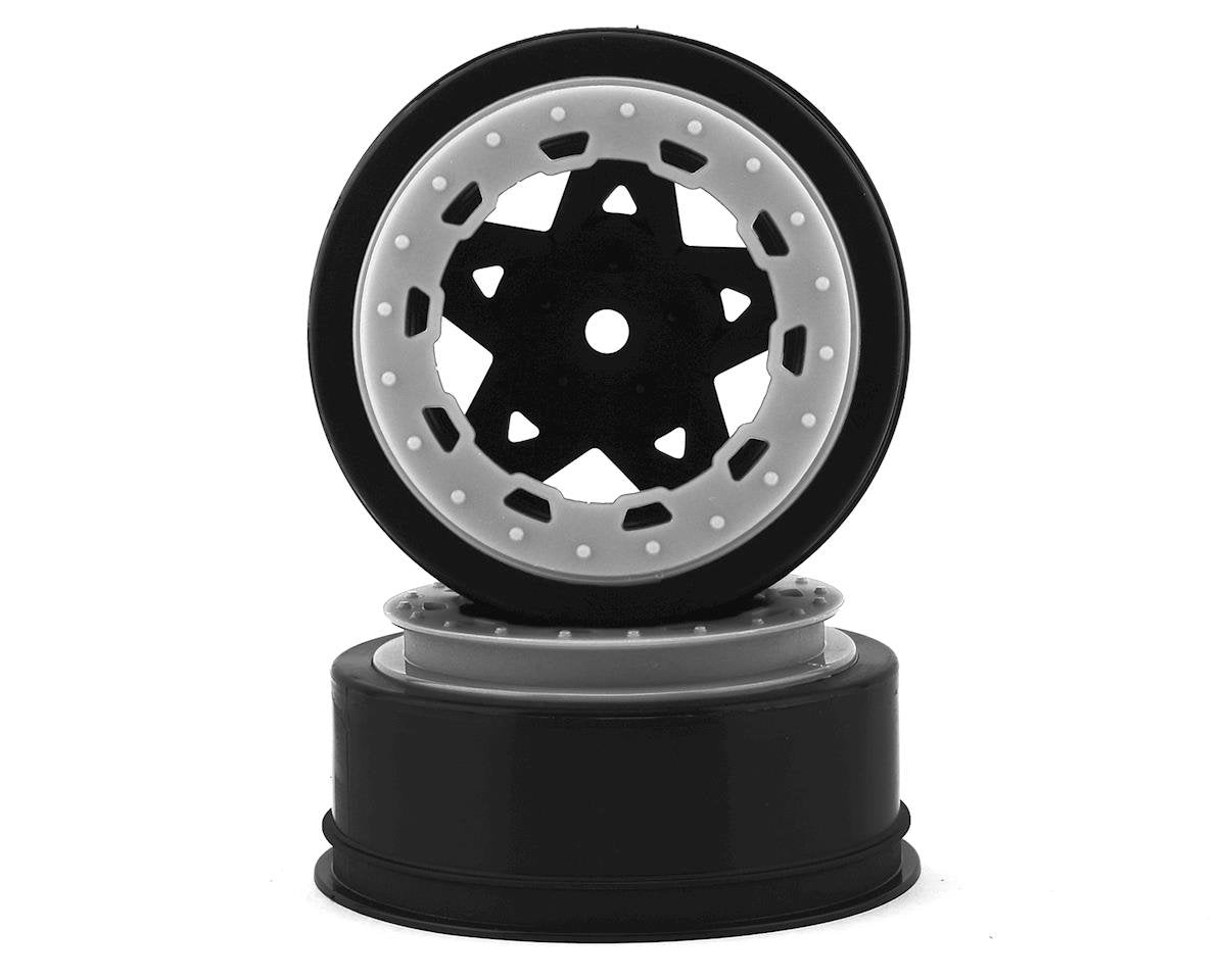 JConcepts 12mm Hex Tremor Short Course Wheels (Black) (2) (JCO3390BW)