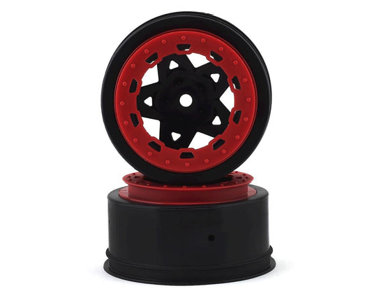 JConcepts 12mm Hex Tremor Short Course Wheels (Black) (2) (JCO3391BR)