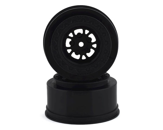 JConcepts Tactic Street Eliminator Rear Drag Racing Wheels (2) (Black) (JCO3400B)