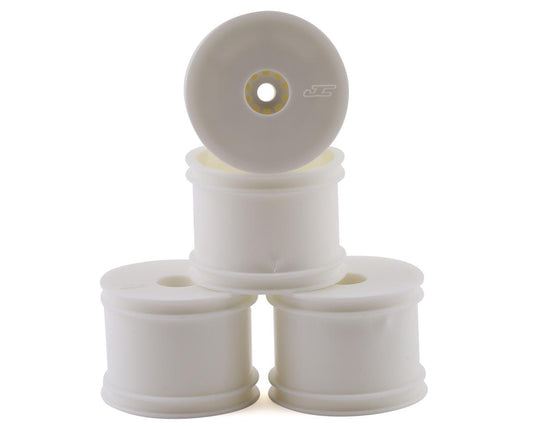 JConcepts Losi Mini-T 2.0 Mono Wheel Set (White) (4) (JCO3405W)