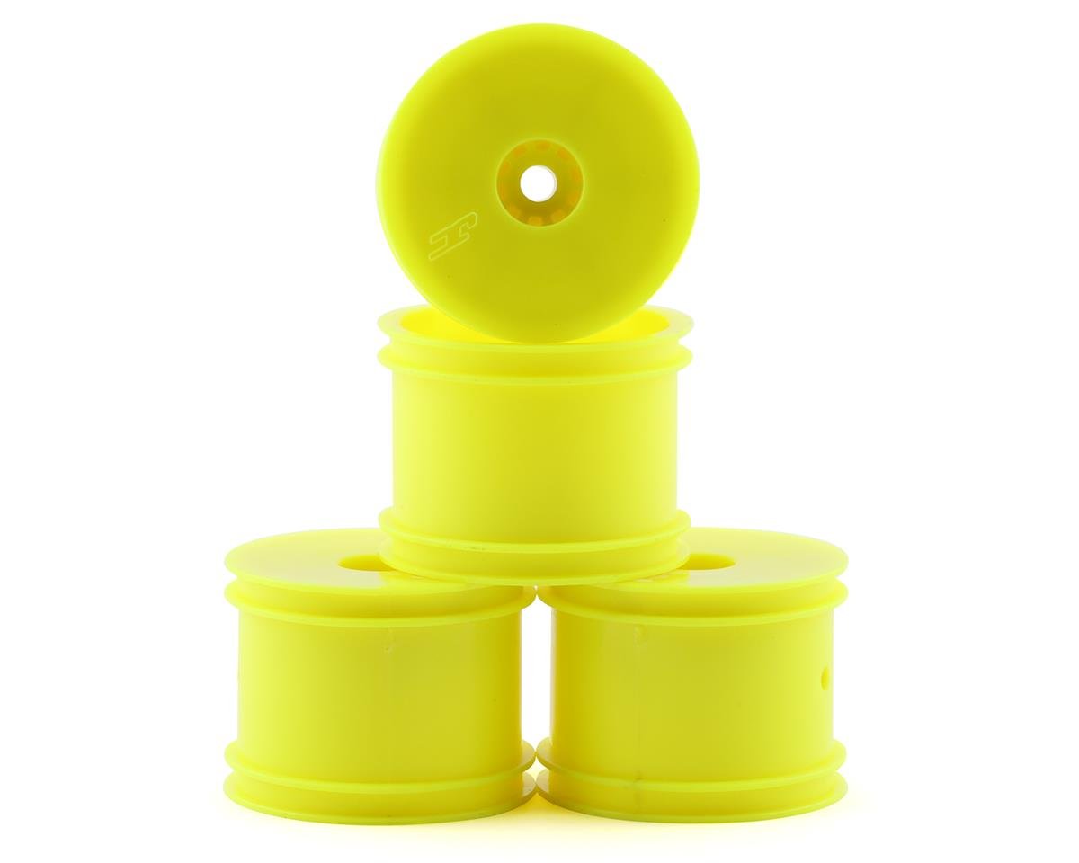 JConcepts Losi Mini-T 2.0 Mono Wheel Set (Yellow) (4) (JCO3405Y)