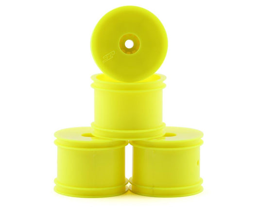 JConcepts Losi Mini-T 2.0 Mono Wheel Set (Yellow) (4) (JCO3405Y)
