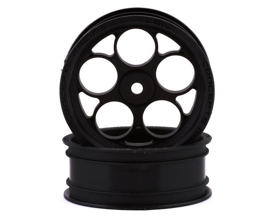 JConcepts Coil Street Eliminator 2.2" Front Drag Racing Wheels (Black) (2) (JCO3407B)