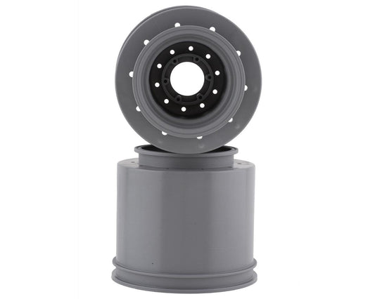 JConcepts Aggressor 2.6x3.8" Monster Truck Wheel (Silver) (2) w/17mm Hex (JCO3414S)