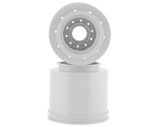 JConcepts Aggressor 2.6x3.8" Monster Truck Wheel (White) (2) w/17mm Hex (JCO3414W)