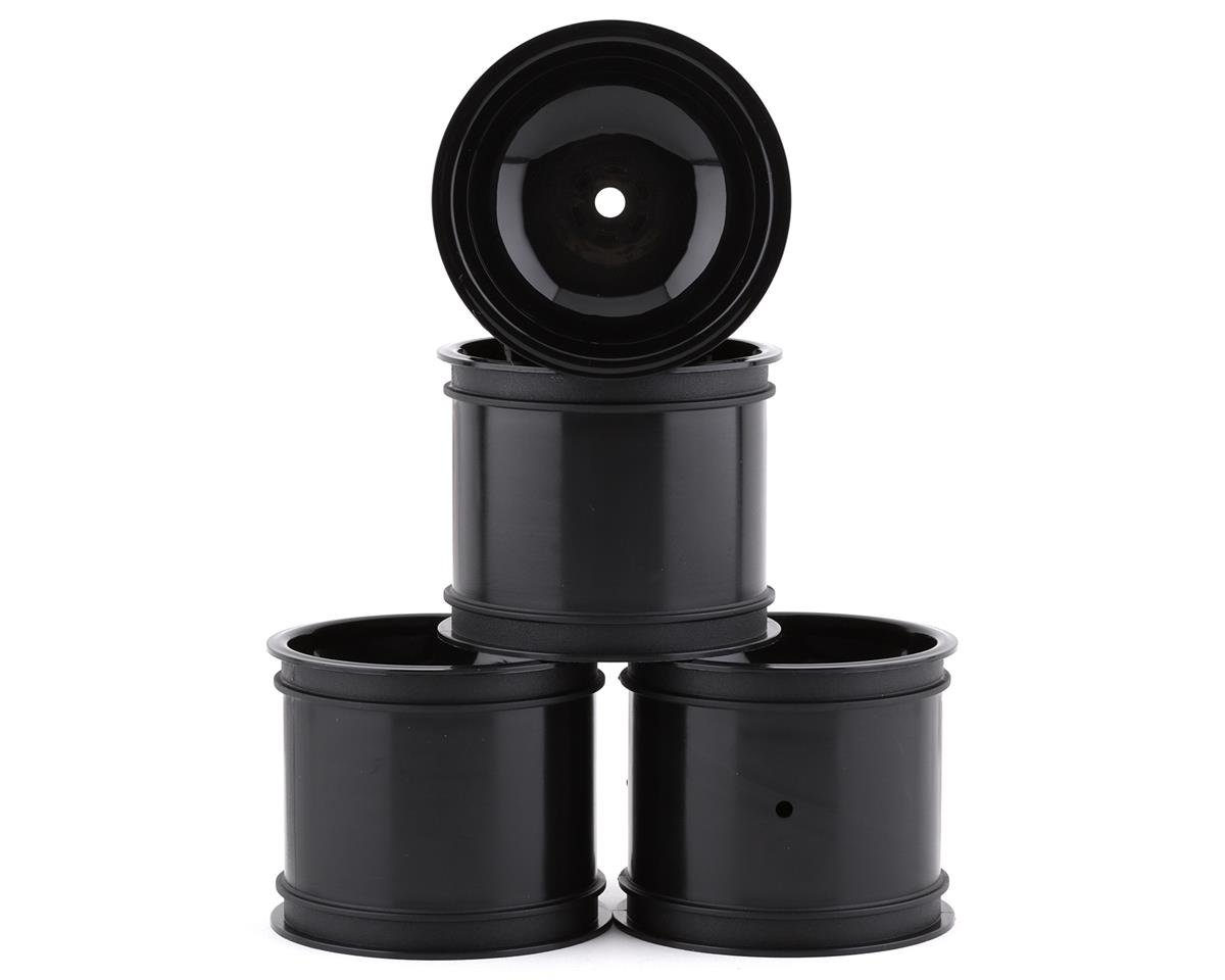JConcepts 12mm Hex 2.2" Super Dish Rear Wheel (Black) (4) (JCO3416B)