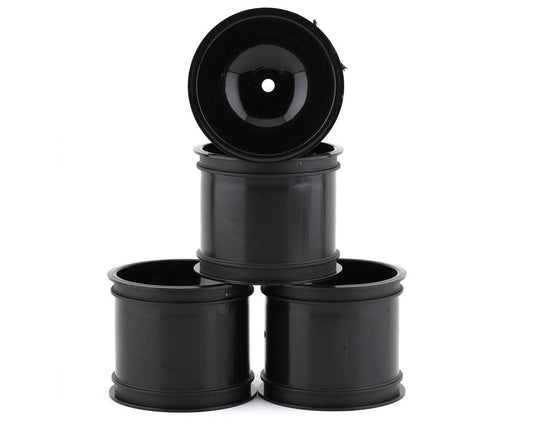 JConcepts 12mm Hex 2.2" Super Dish Front Wheel (Black) (4) (JCO3417B)