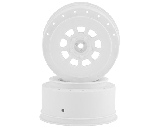 JConcepts 9-Shot Short Course Wheels w/3mm Offset (2) (White) (JCO3420W)