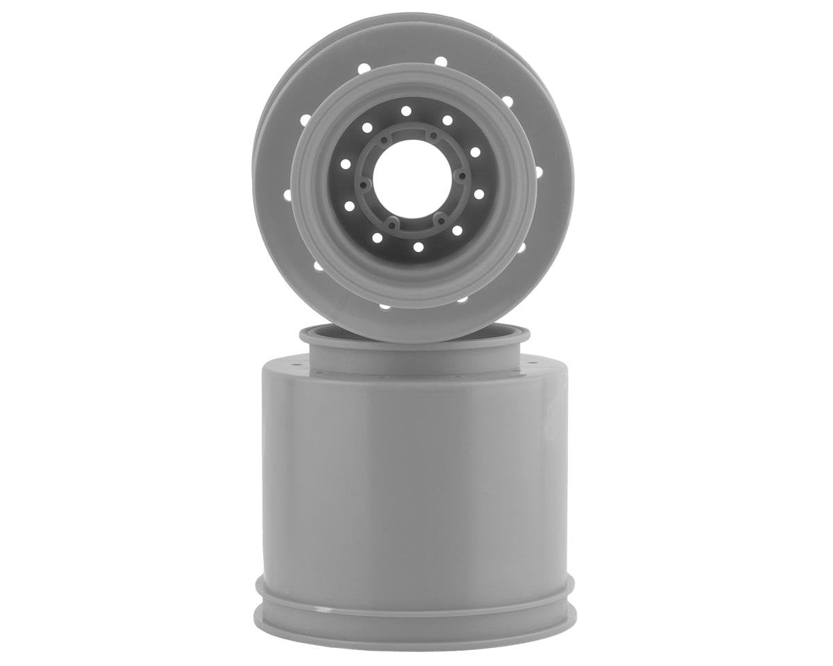 JConcepts Aggressor 2.6x3.8" Monster Truck Wheel (Silver) (2) w/17mm Hex (JCO3423S)