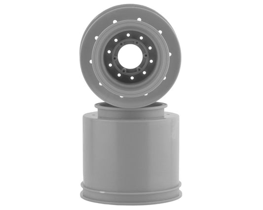 JConcepts Aggressor 2.6x3.8" Monster Truck Wheel (Silver) (2) w/17mm Hex (JCO3423S)