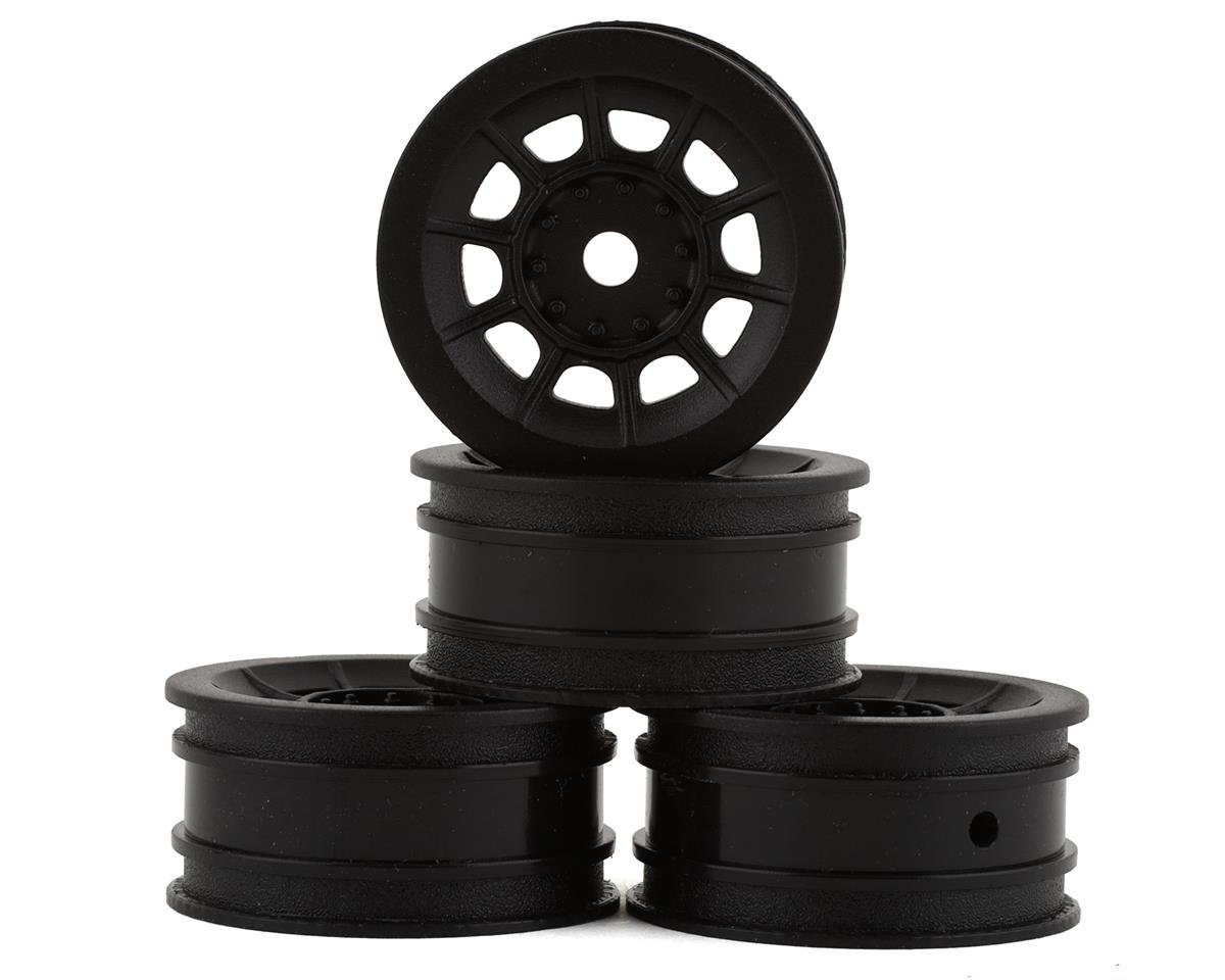 JConcepts Axial SCX24 Hazard 1.0" 1/24 Crawler Wheels (Black) (4) (JCO3430B)