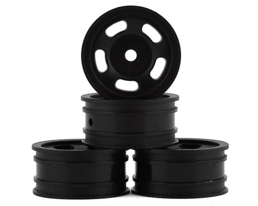JConcepts Axial SCX24 Glide 1.0" 1/24 Crawler Wheels (Black) (4) (JCO3431B)