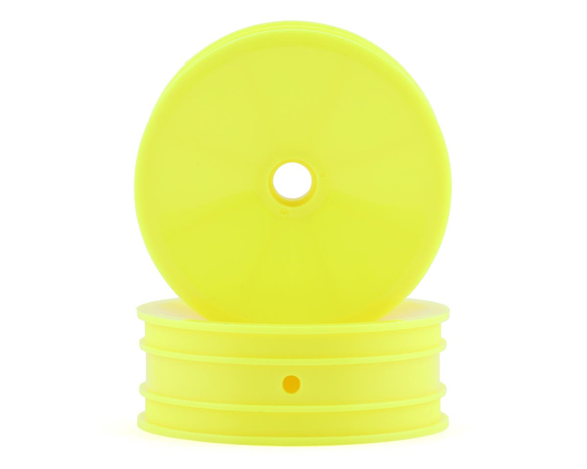 JConcepts Mono 1.9" RC10 Front Wheel (Yellow) (2) (JCO3437Y)