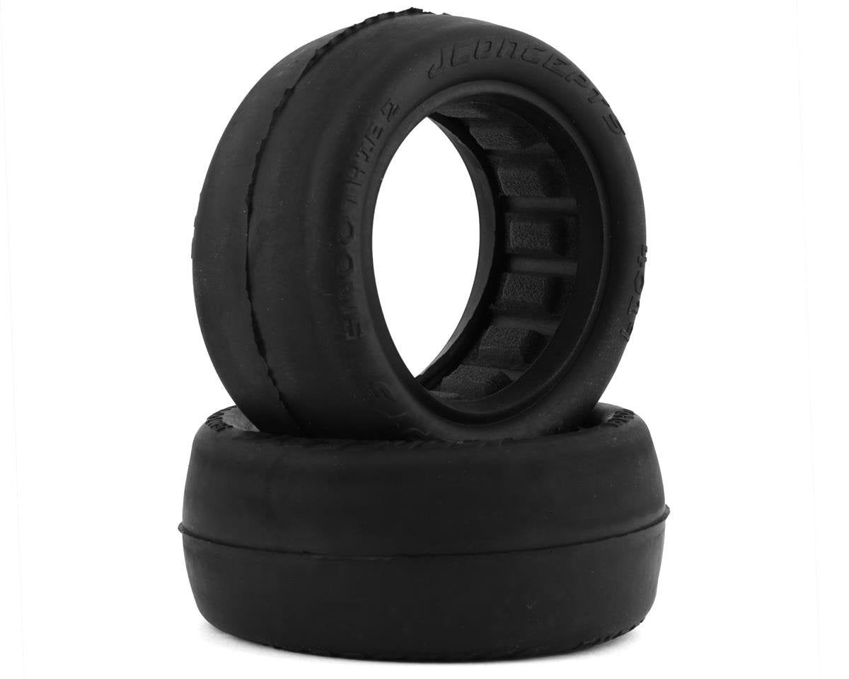 JConcepts Smoothie 2 2.2" 4WD Front Buggy Tires (2) (Silver) (JCO4019-06)