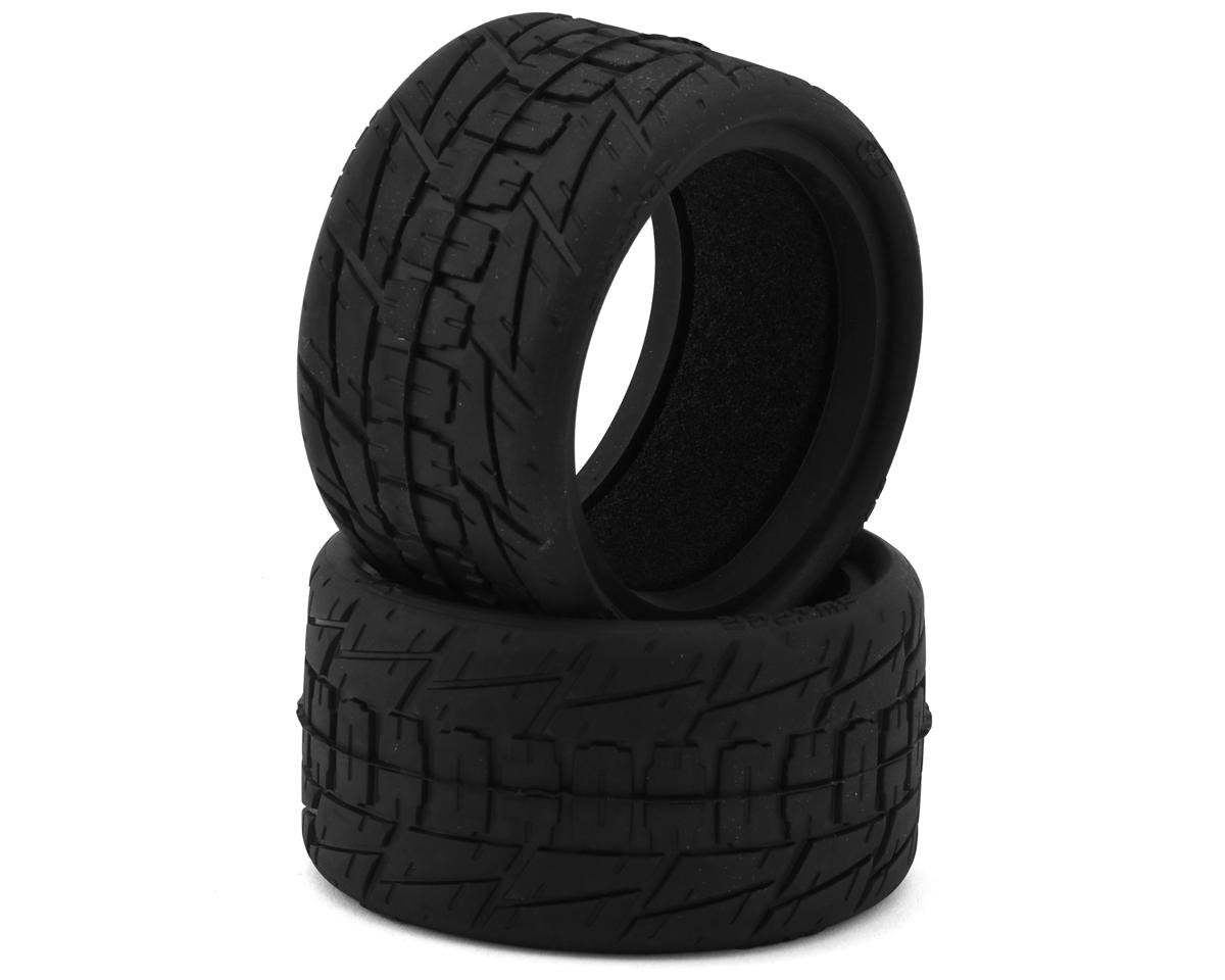 JConcepts Swiper LP 2.2" Rear Buggy Dirt Oval Tires (2) (Aqua A2) (JCO4056-03)