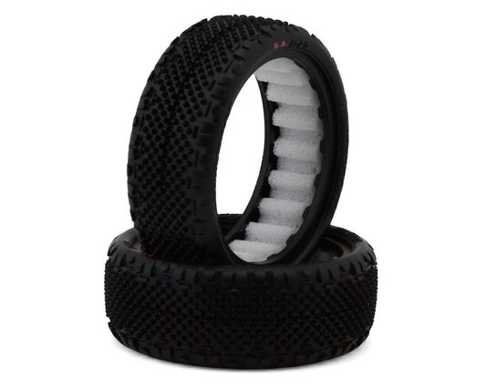 JConcepts Pin Swag LP Wide 2.2" 2WD Front Buggy Carpet Tires (2) (Pink) (JCO4062-010)