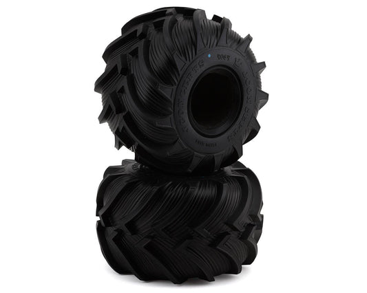 JConcepts Fling Kings 2.6x3.6"  Monster Truck Tires (Blue) (JCO4064-01)
