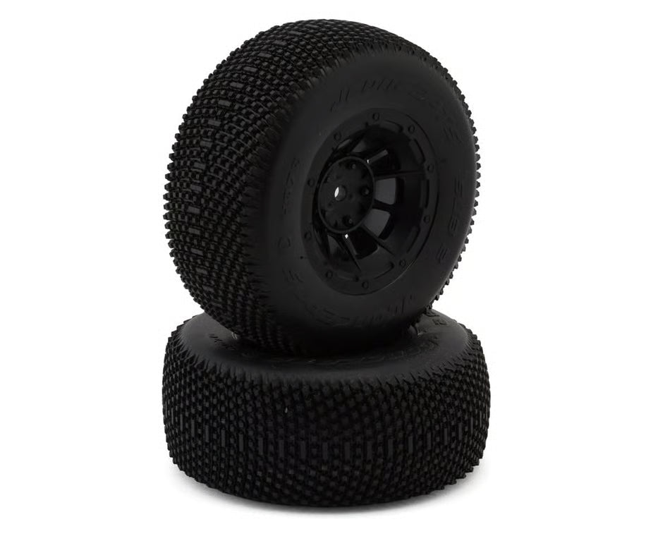 JConcepts Subcultures 2 Pre-Mounted Off-Road Tires (2) (Slash 2WD Front) (Green) w/12mm Hex (JCO4070-3234)