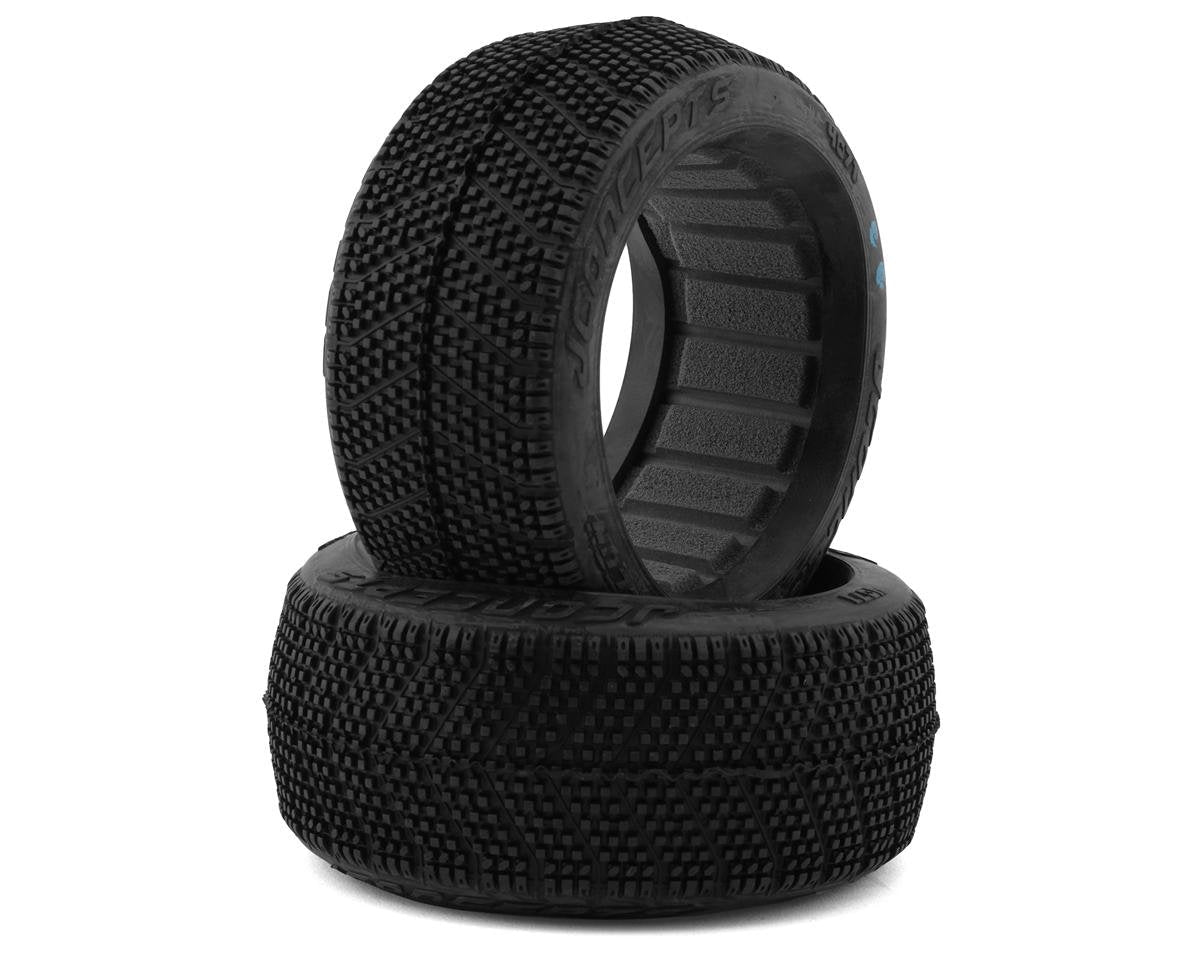 JConcepts Falcon 1/8 Off-Road Buggy Tires (2) (Aqua A2) (JCO4071-03)