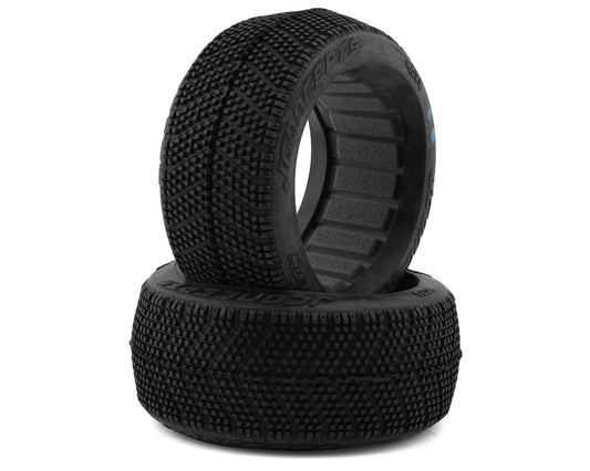 JConcepts Falcon 1/8 Off-Road Buggy Tires (2) (Aqua A2) (JCO4071-03)