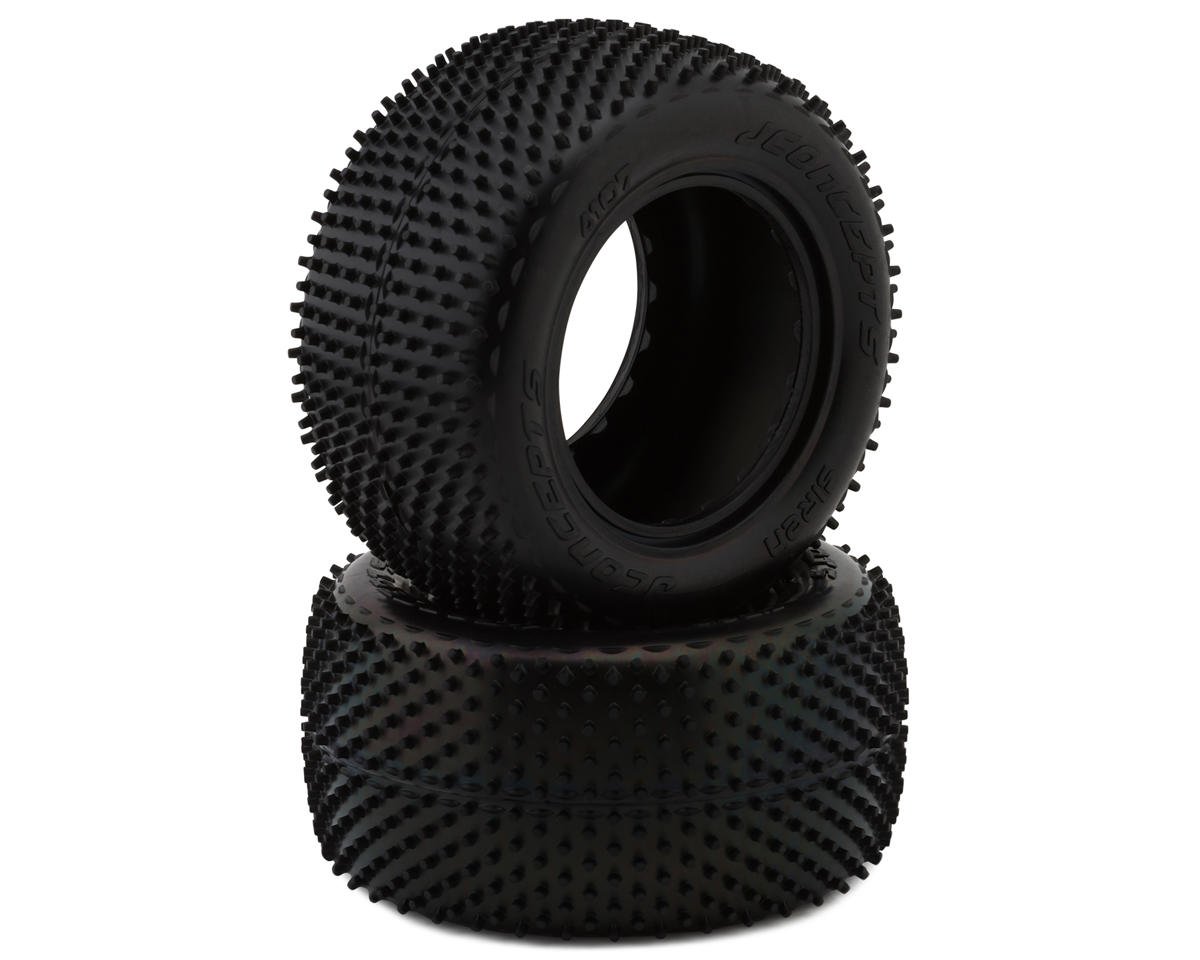 JConcepts 2.2" Siren 1/10 Stadium Truck Carpet Tires (2) (Pink) (JCO4107-010)