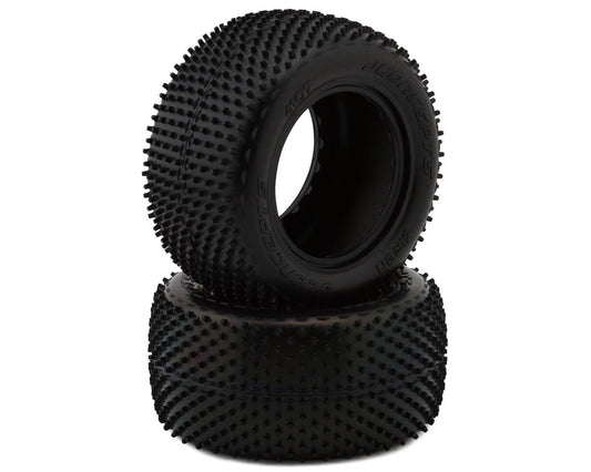 JConcepts 2.2" Siren 1/10 Stadium Truck Carpet Tires (2) (Pink) (JCO4107-010)