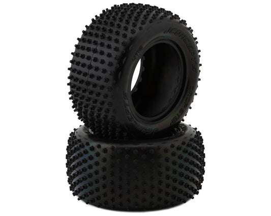 JConcepts 2.2" Drop Step 1/10 Stadium Truck Carpet Tires (2) (Pink) (JCO4116-010)