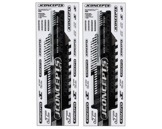 JConcepts Associated B74.2/B74.2D Precut Chassis Protective Sheet (2) (JCO5009)