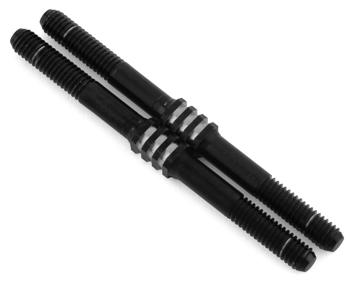 JConcepts Tekno NB48.3/EB48.3 Fin Steering Titanium Turnbuckle (2) (Black) (JCO5010-2OP)