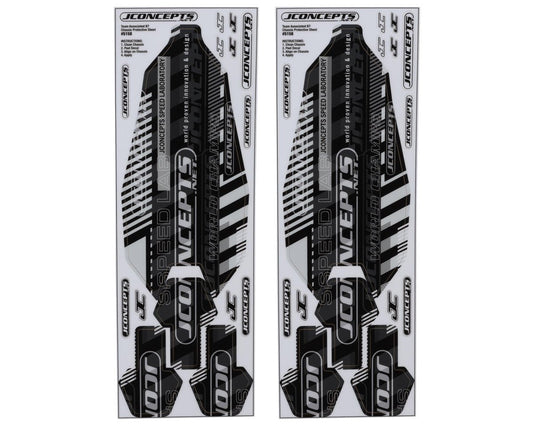 JConcepts RC10B7 Precut Chassis Protective Sheets (2) (JCO5158)