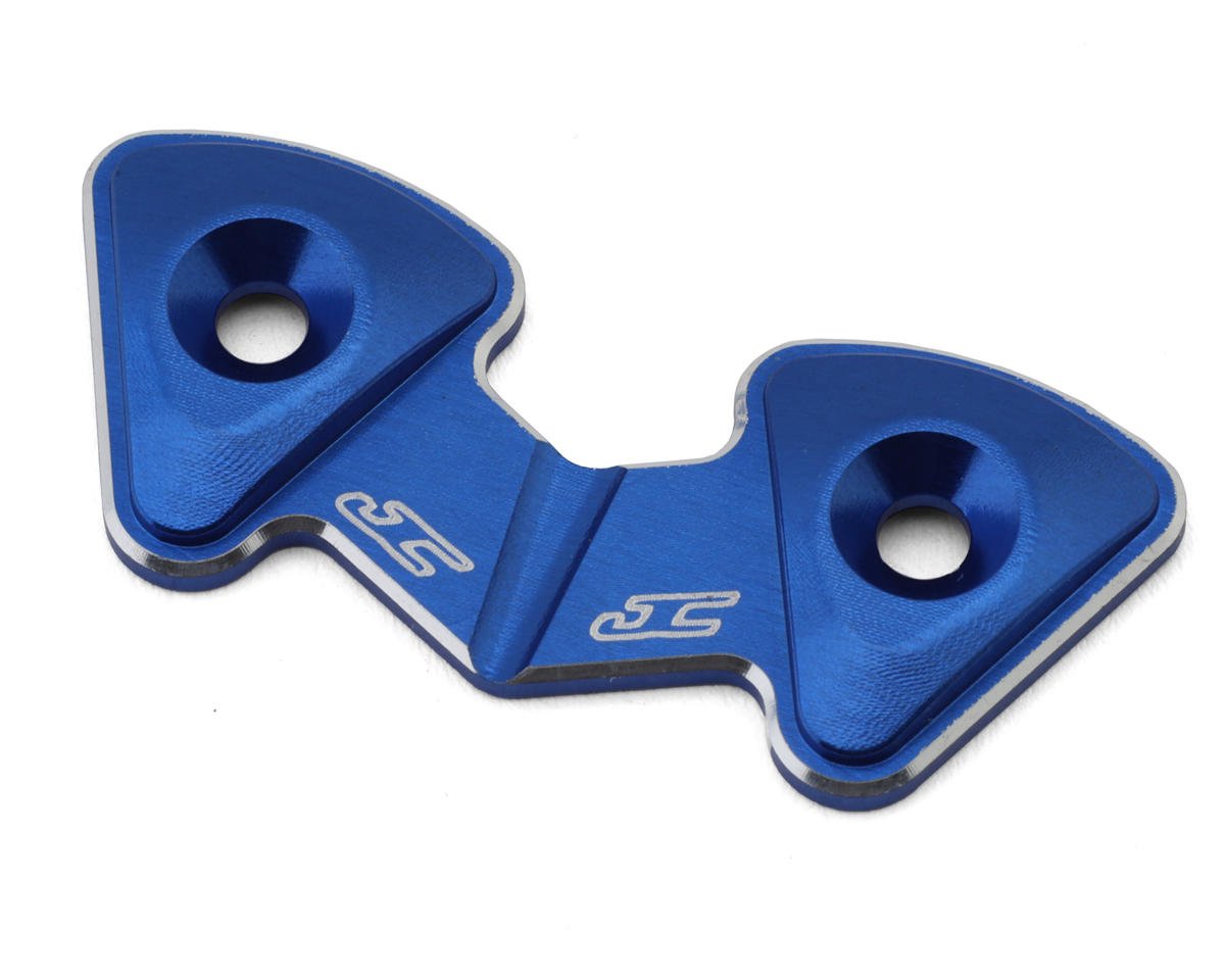 JConcepts Team Associated RC10B7 One-Piece Aluminum Wing Mount Button (Blue) (JCO5203-1)