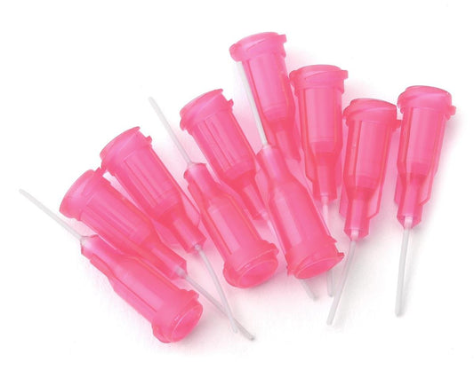 JConcepts RM2 Thin Bore Glue Tip Needles (Pink) (10) (JCO8123)