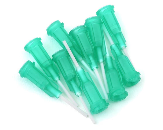 JConcepts RM2 Medium Bore Glue Tip Needles (Green) (10) (JCO8124)