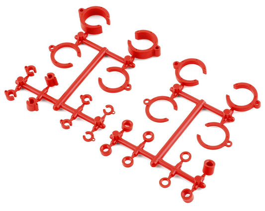 JConcepts Limiter Kit for Traxxas Big Bore Shock (Red) (24) (RM2 Edition) (JCO8137)