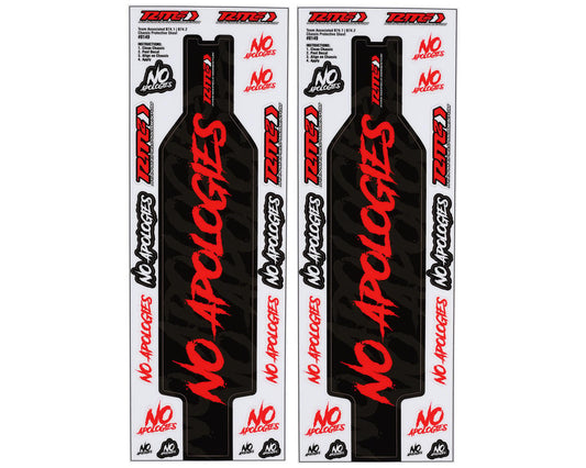 JConcepts AE B74.2/B74.2D "No Apologies" Precut Chassis Protective Sheet (2) (JCO8149)