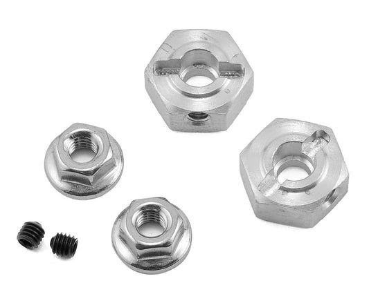 Team KNK 12mm Aluminum Hex (2) (6mm) (KNK12X6ALU)