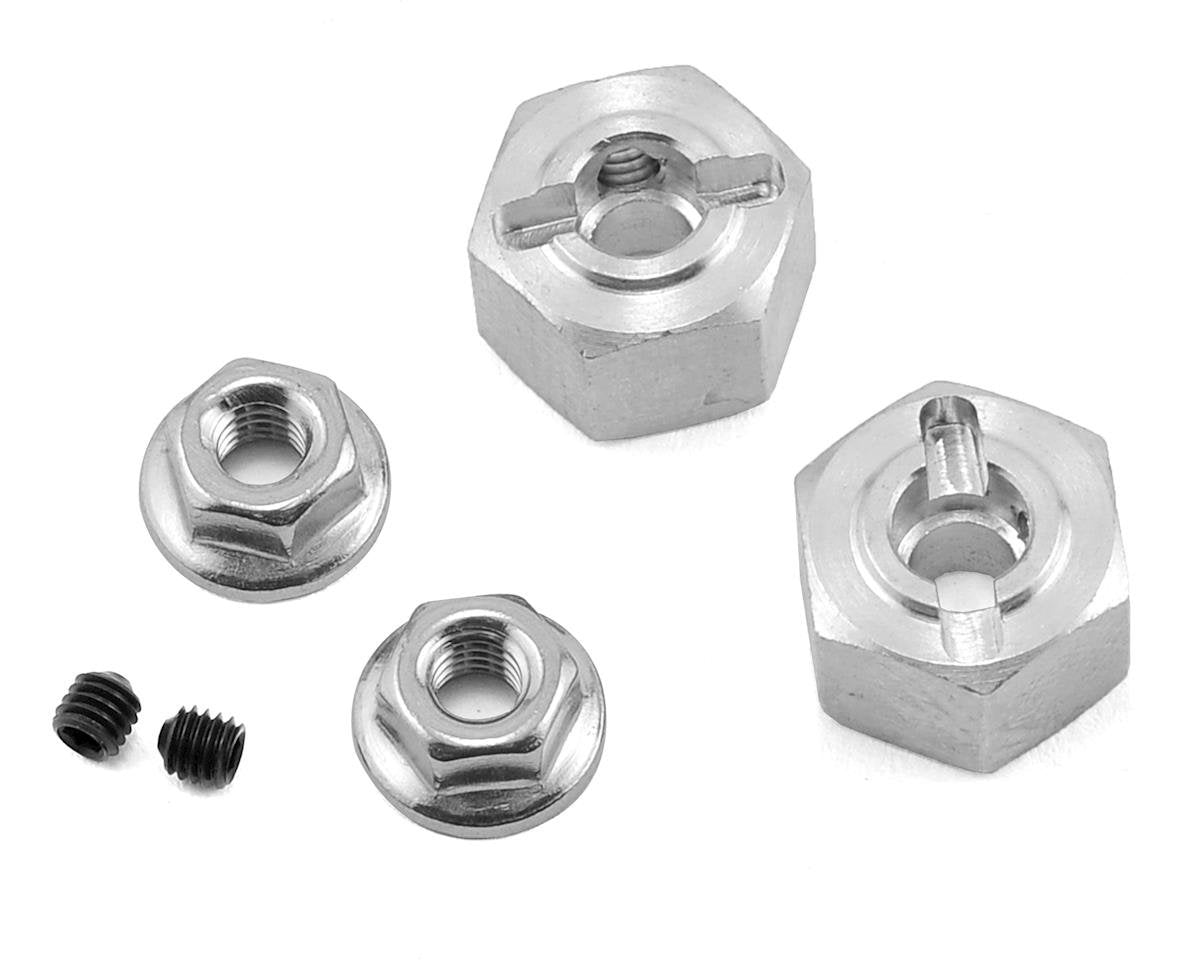 Team KNK 12mm Aluminum Hex (2) (8mm) (KNK12X8ALU)