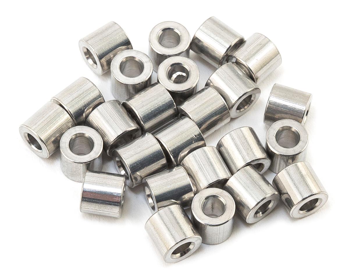 Team KNK 3x6mm Aluminum Spacers (25) (KNK3X6ALSP)