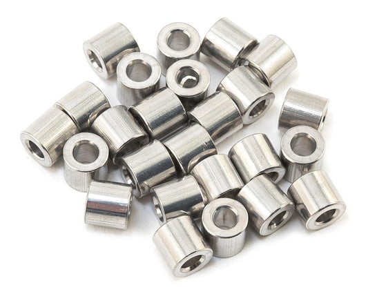 Team KNK 3x6mm Aluminum Spacers (25) (KNK3X6ALSP)