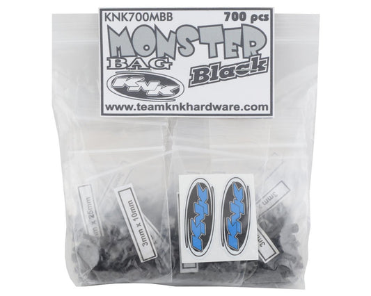 Team KNK Monster Bag Black Oxide Hardware Kit (700) (KNK700MBB)