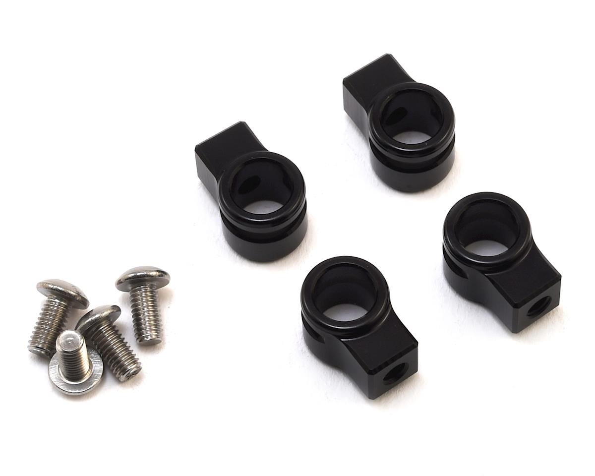 Team KNK Aluminum Body Mounts (Black) (KNKABM002)