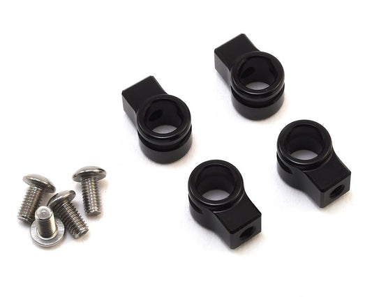 Team KNK Aluminum Body Mounts (Black) (KNKABM002)