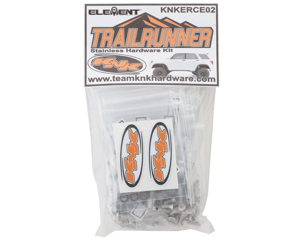 Team KNK Element RC Trail Runner Stainless Steel Hardware Kit (KNKERCE02)