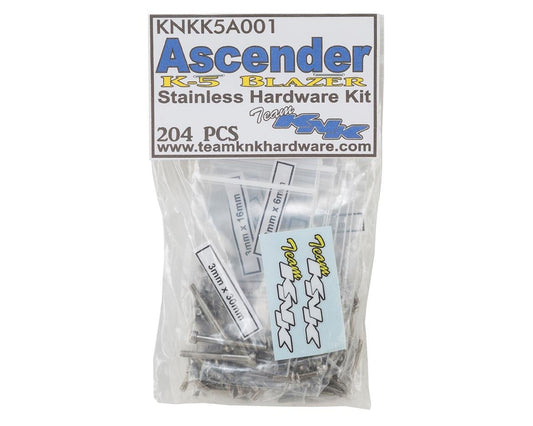 Team KNK Vaterra K-5 Ascender Stainless Hardware Kit (204) (KNKK5A001)