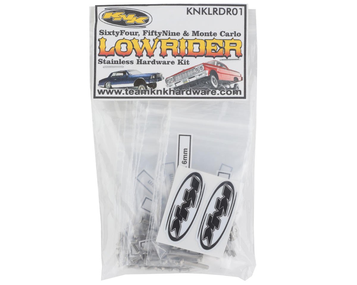 Team KNK Redcat Lowrider Stainless Hardware Kit (KNKLRDR01)