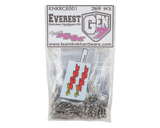 Team KNK Redcat Everest Gen 7 Stainless Hardware Kit (269) (KNKRCE001)