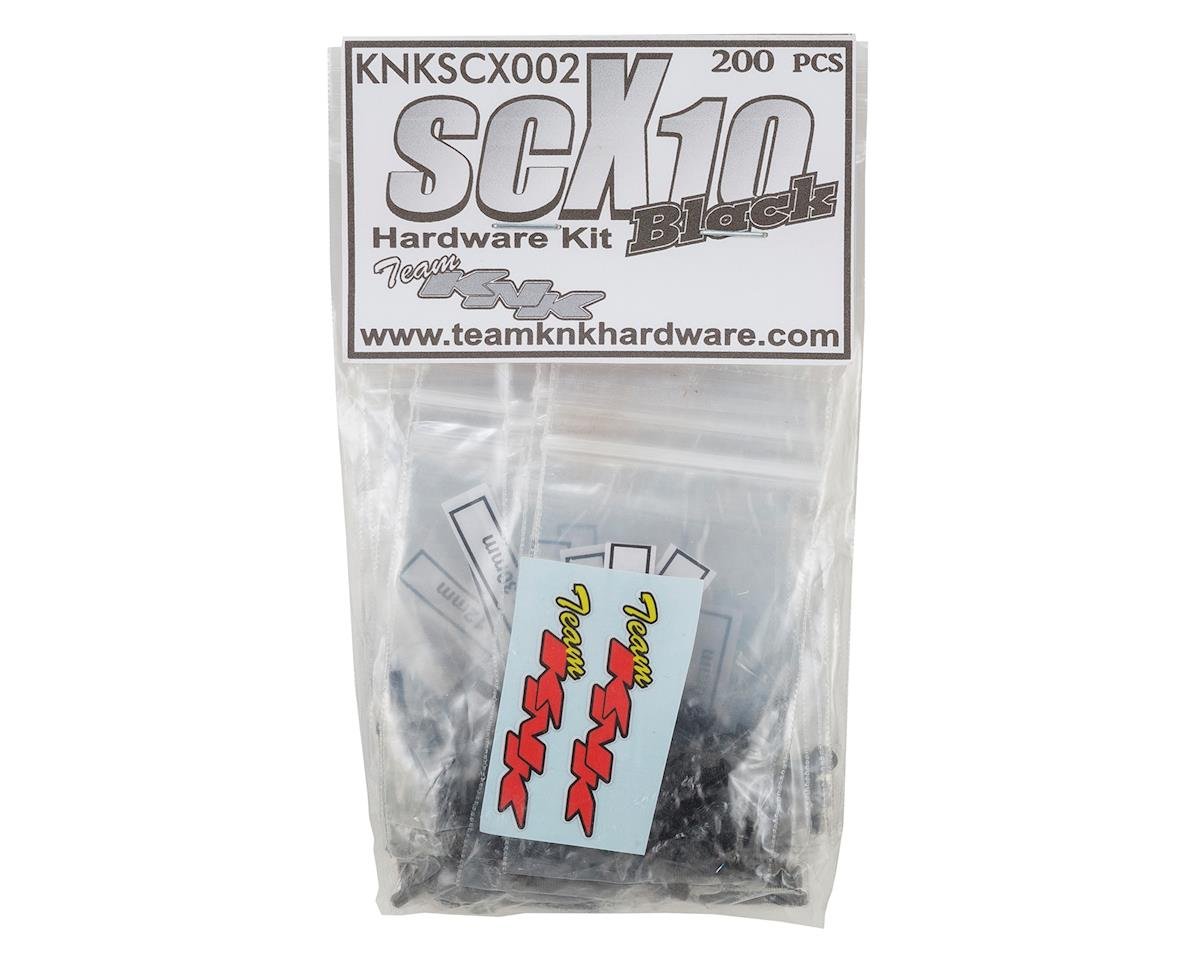 Team KNK Axial SCX10 Black Oxide Hardware Kit (200) (KNKSCX002)