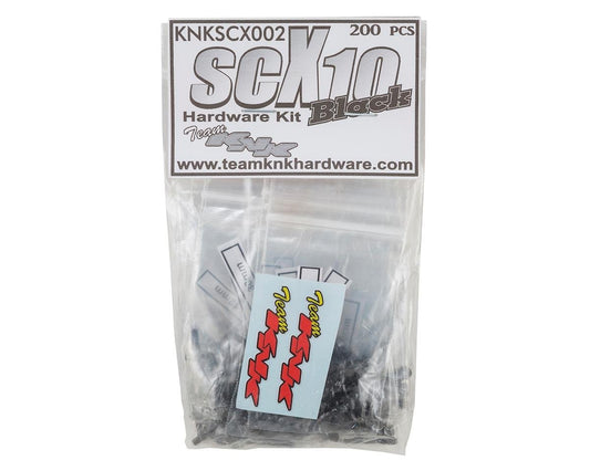 Team KNK Axial SCX10 Black Oxide Hardware Kit (200) (KNKSCX002)