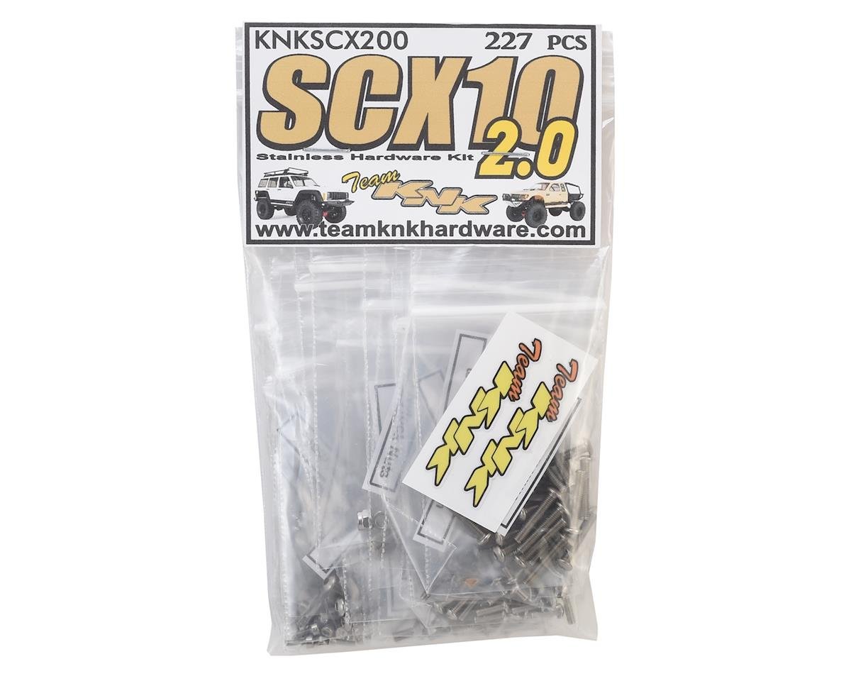 Team KNK Axial SCX10 II Stainless Hardware Kit (186) (KNKSCX200)